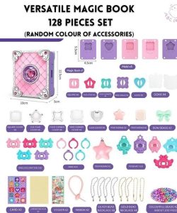 The Magic Book DIY Toys for Kids - Magic Box + 128 pcs
