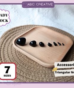 7 sizes DIY accessories for Crochet Dolls in Triangular nose