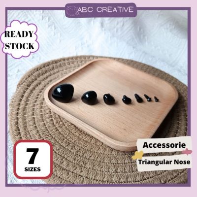 7 sizes DIY accessories for Crochet Dolls in Triangular nose
