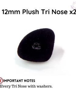 7 sizes DIY accessories for Crochet Dolls in Triangular nose - 12mm x 2(Plush)