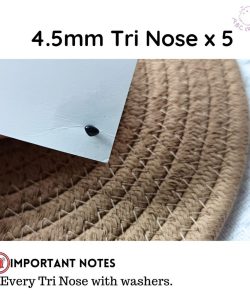 7 sizes DIY accessories for Crochet Dolls in Triangular nose - 4.5mm x 5